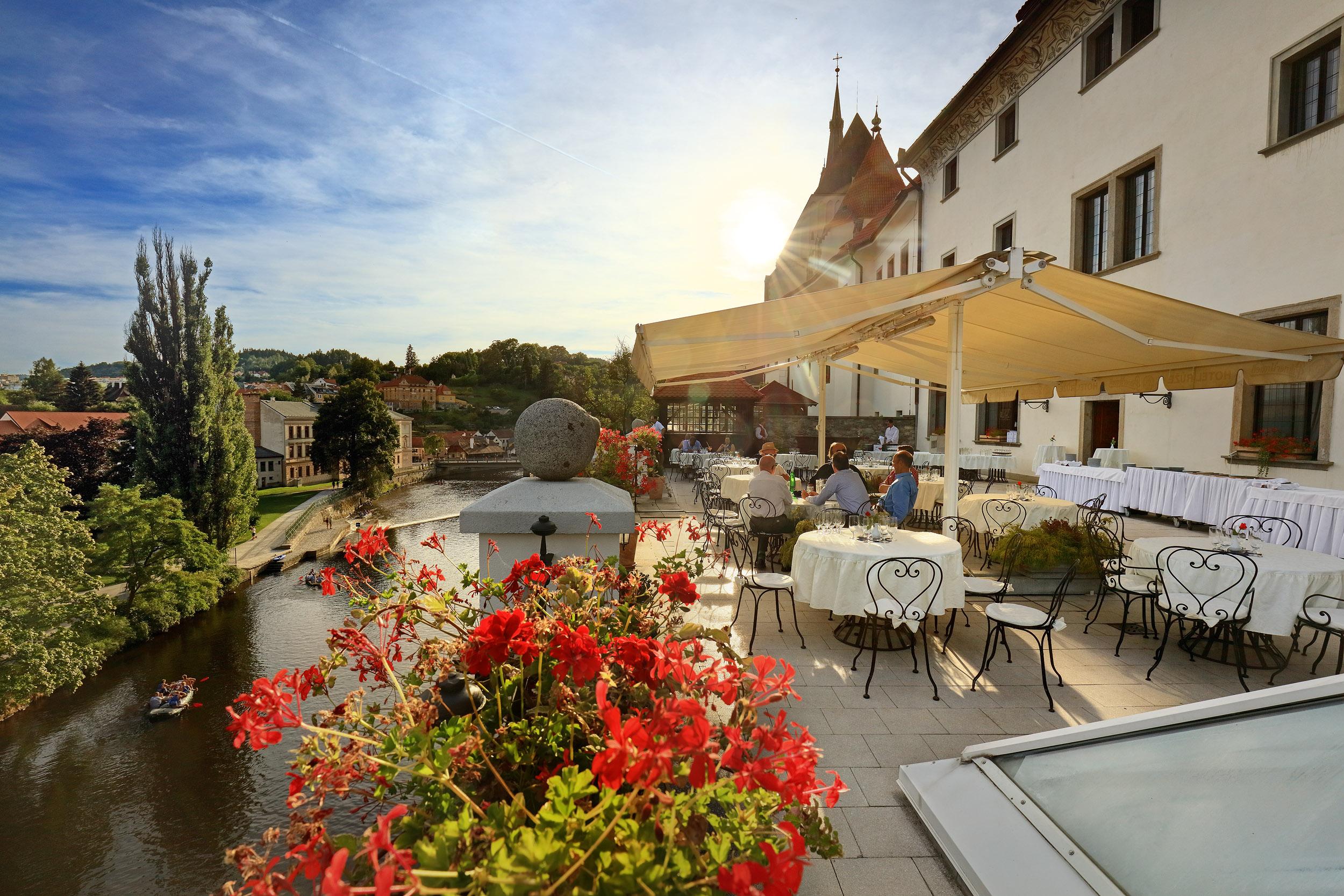 Hotel Ruze Český Krumlov Esterno foto