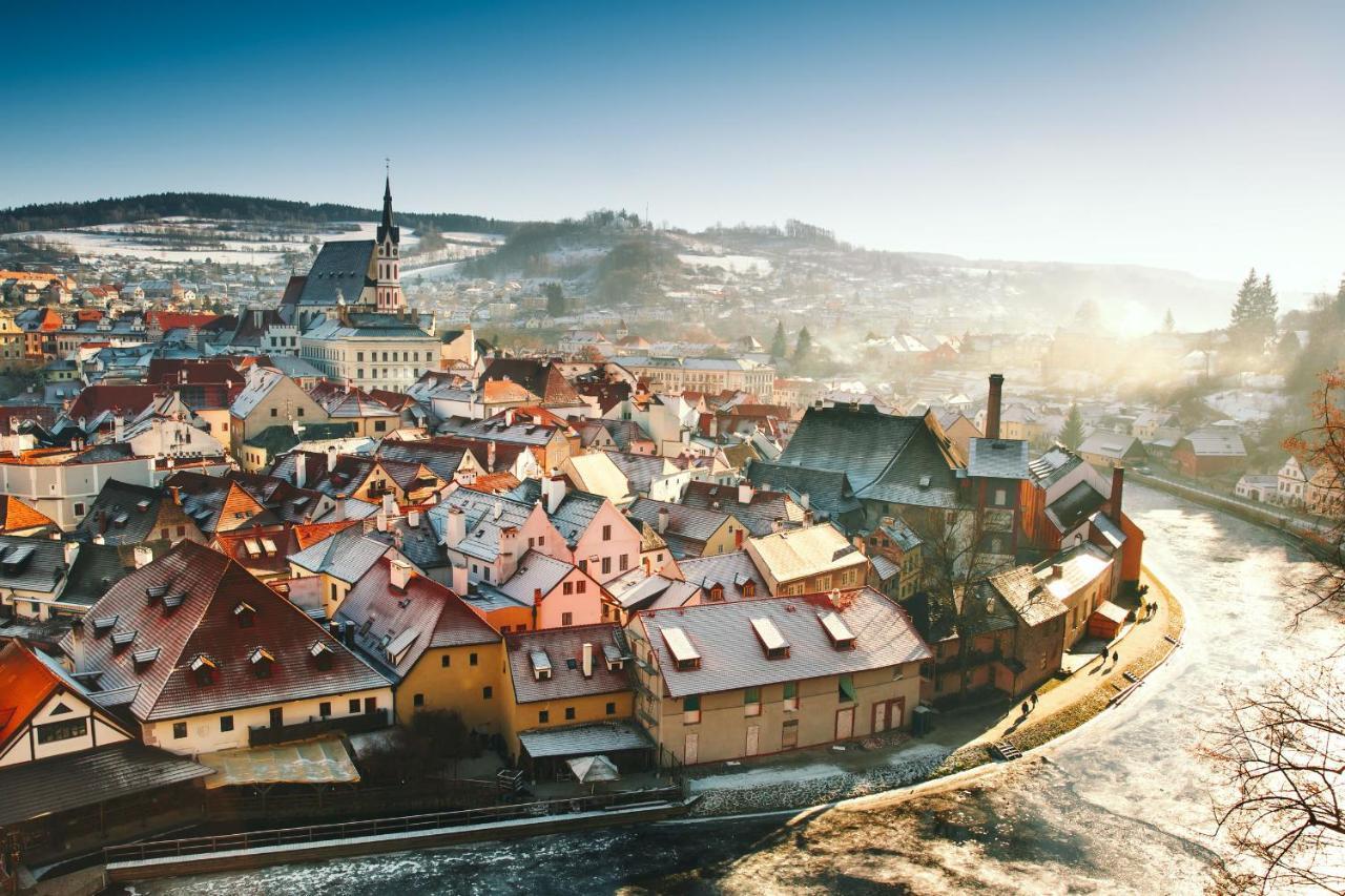 Hotel Ruze Český Krumlov Esterno foto