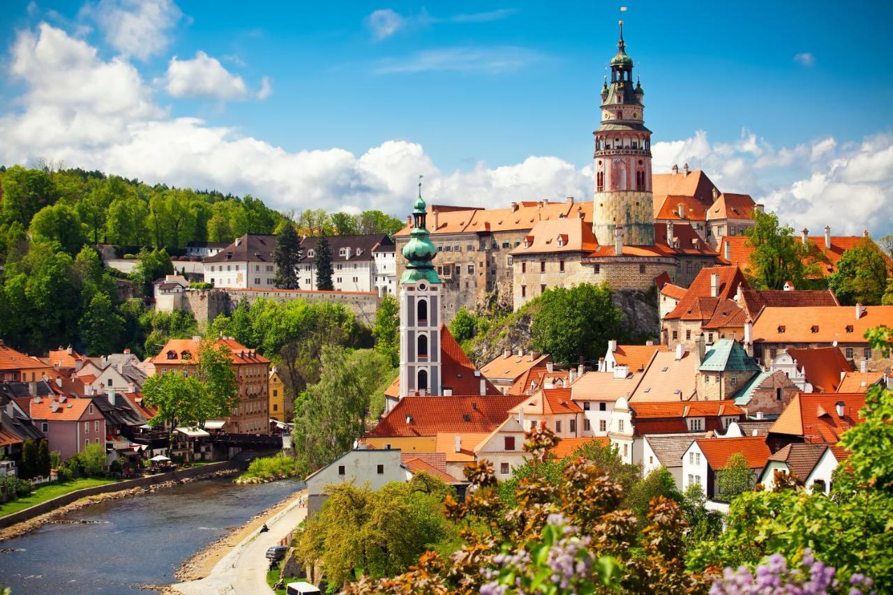 Hotel Ruze Český Krumlov Esterno foto