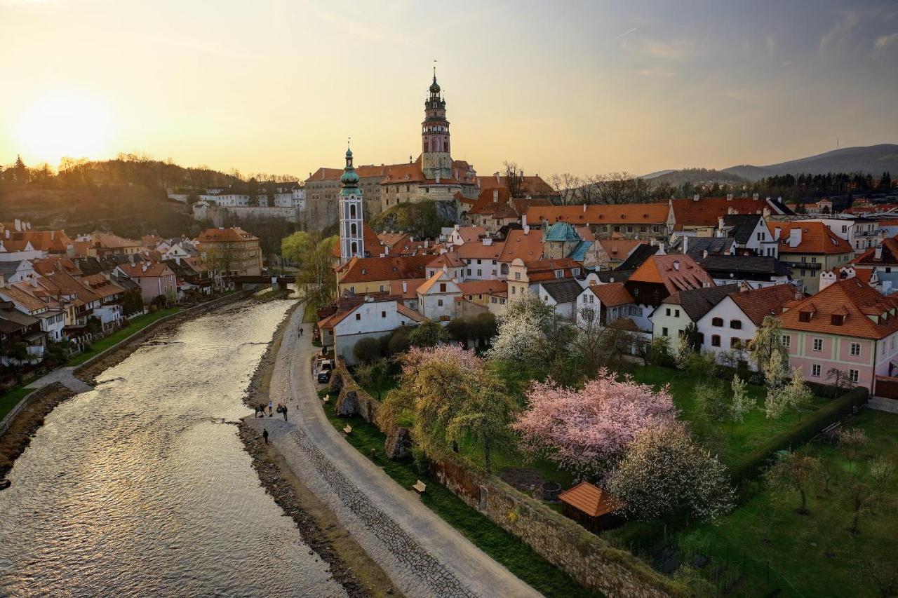 Hotel Ruze Český Krumlov Esterno foto